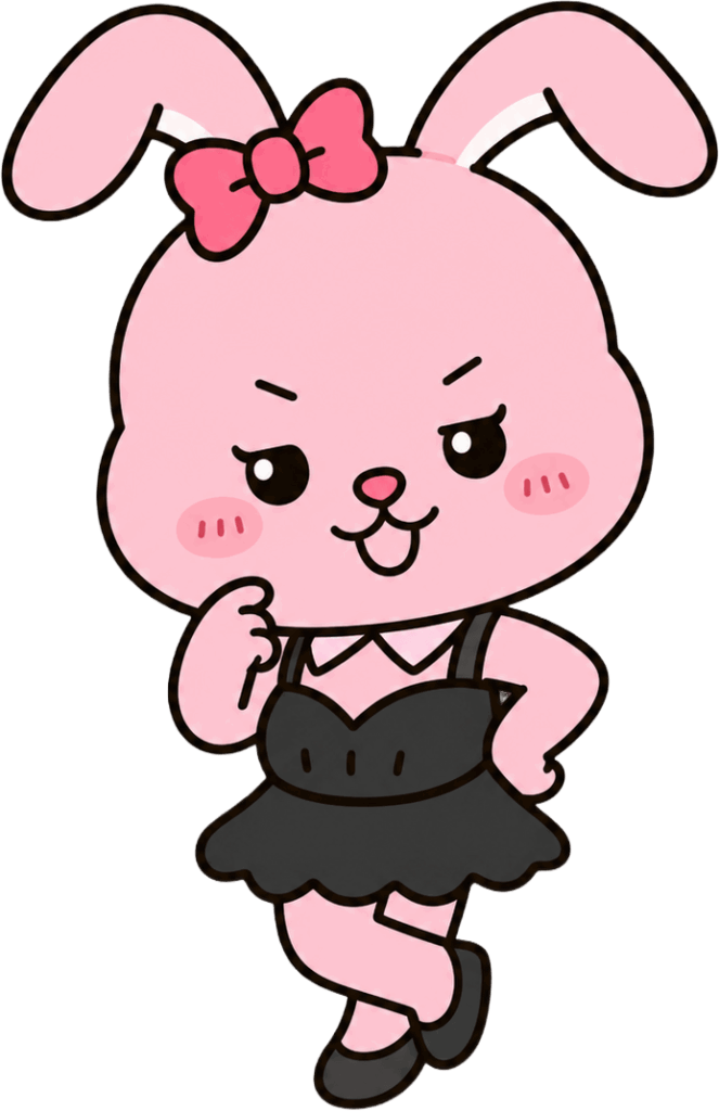 ちゃっかりうさぎ