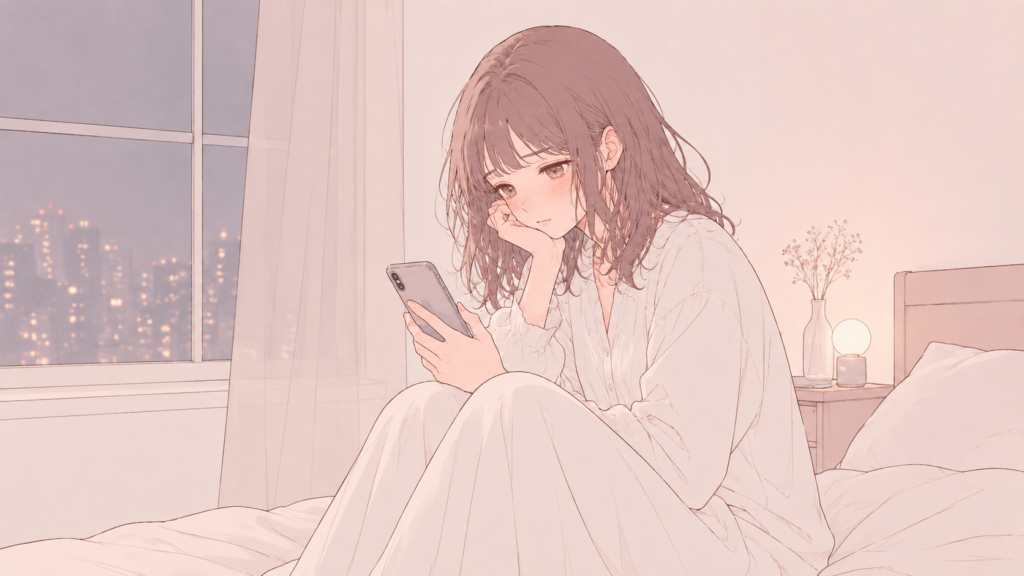 悩む女性